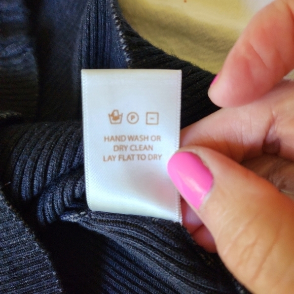 Aventura Ombre Rayon/Nylon Long Sleeve Sz. M Sweater Dress - Picture 3 of 10